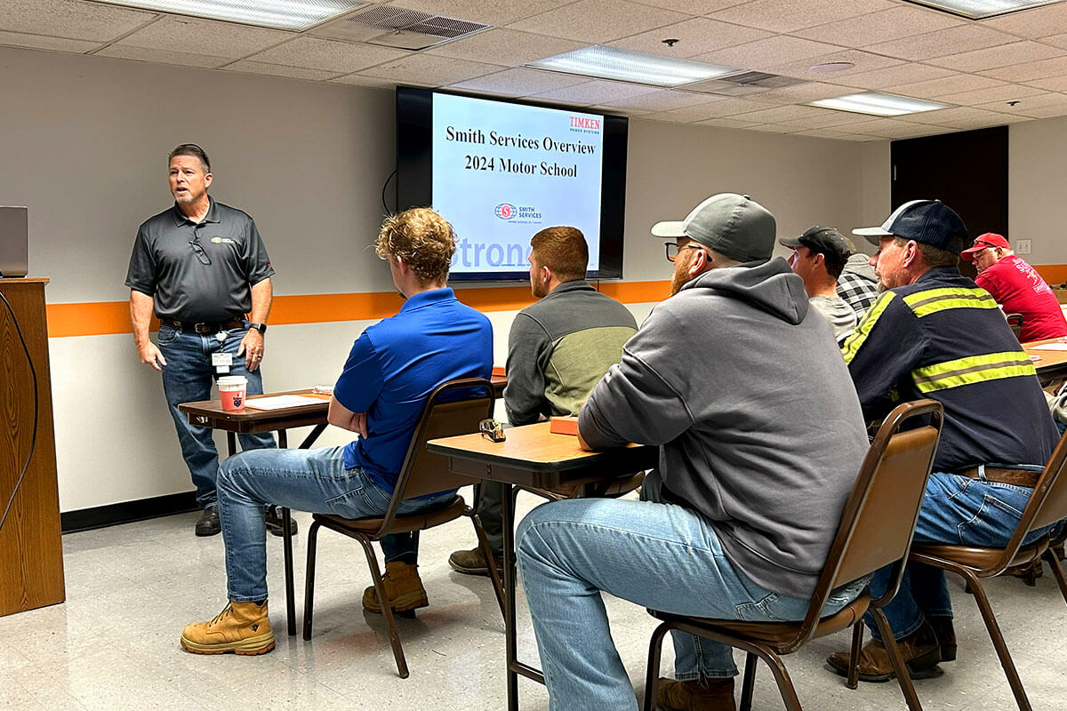 Smith Services motor class in Princeton West Virginia