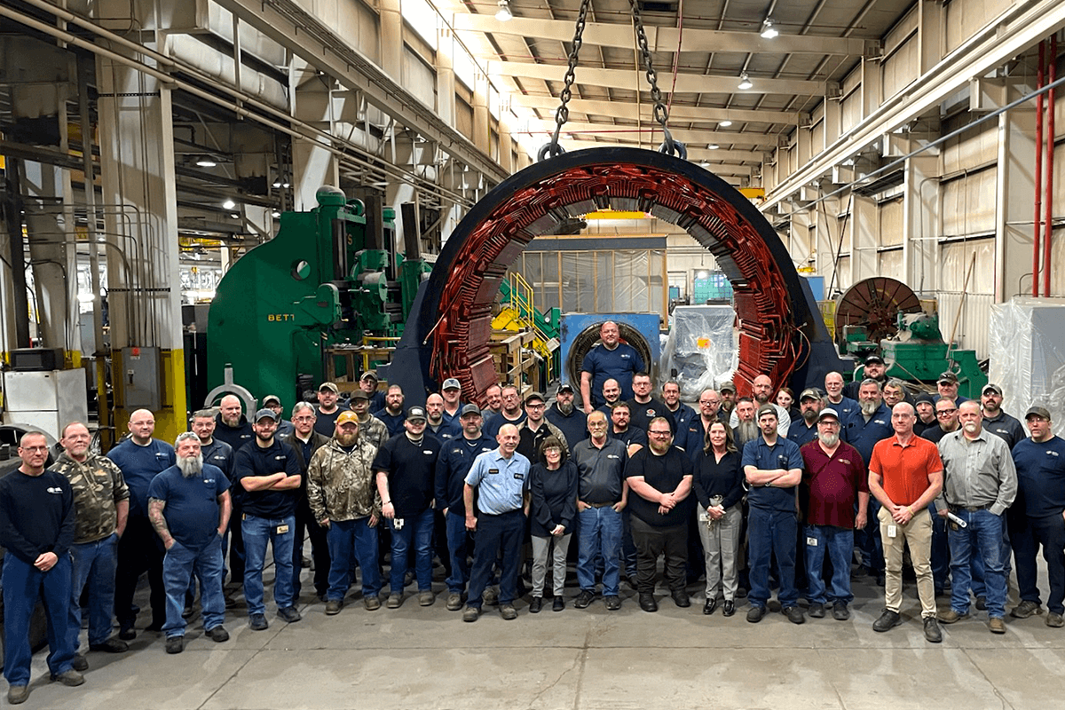 Smith Services motor and generator repair team in Princeton West Virginia